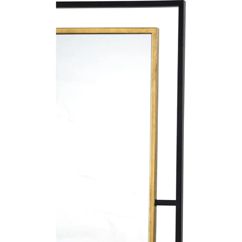 Dinsmore Mirror - Gold Leaf/Black - Image 3