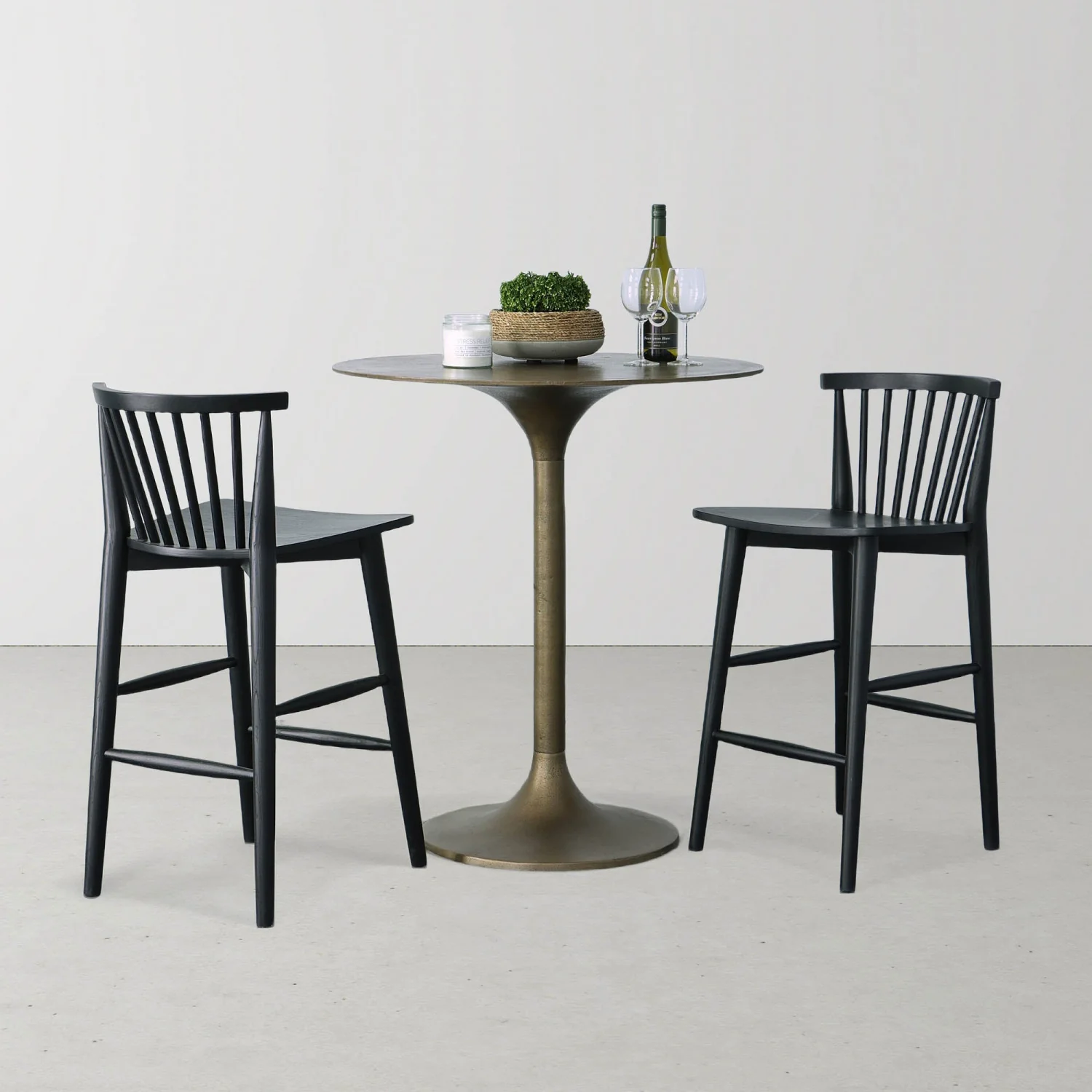 Dorsen Counter Stool - Black - Image 4