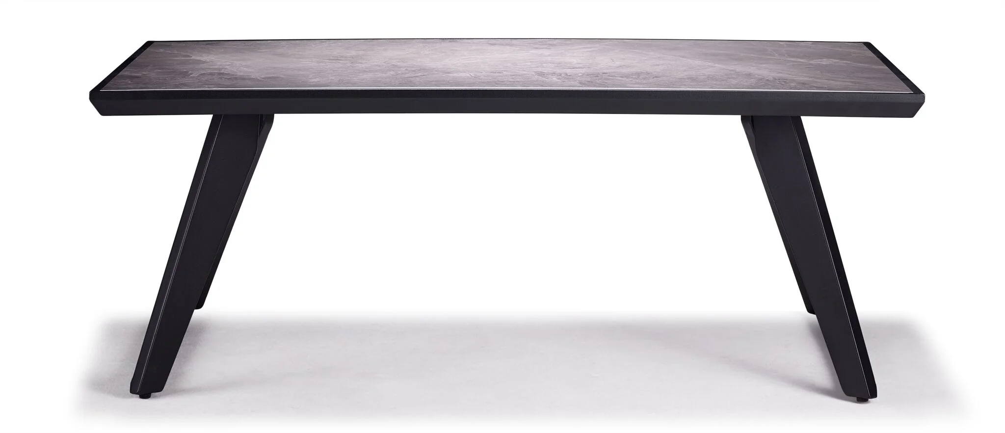 Drake 43.5" Coffee Table- Black, Grey - Image 2