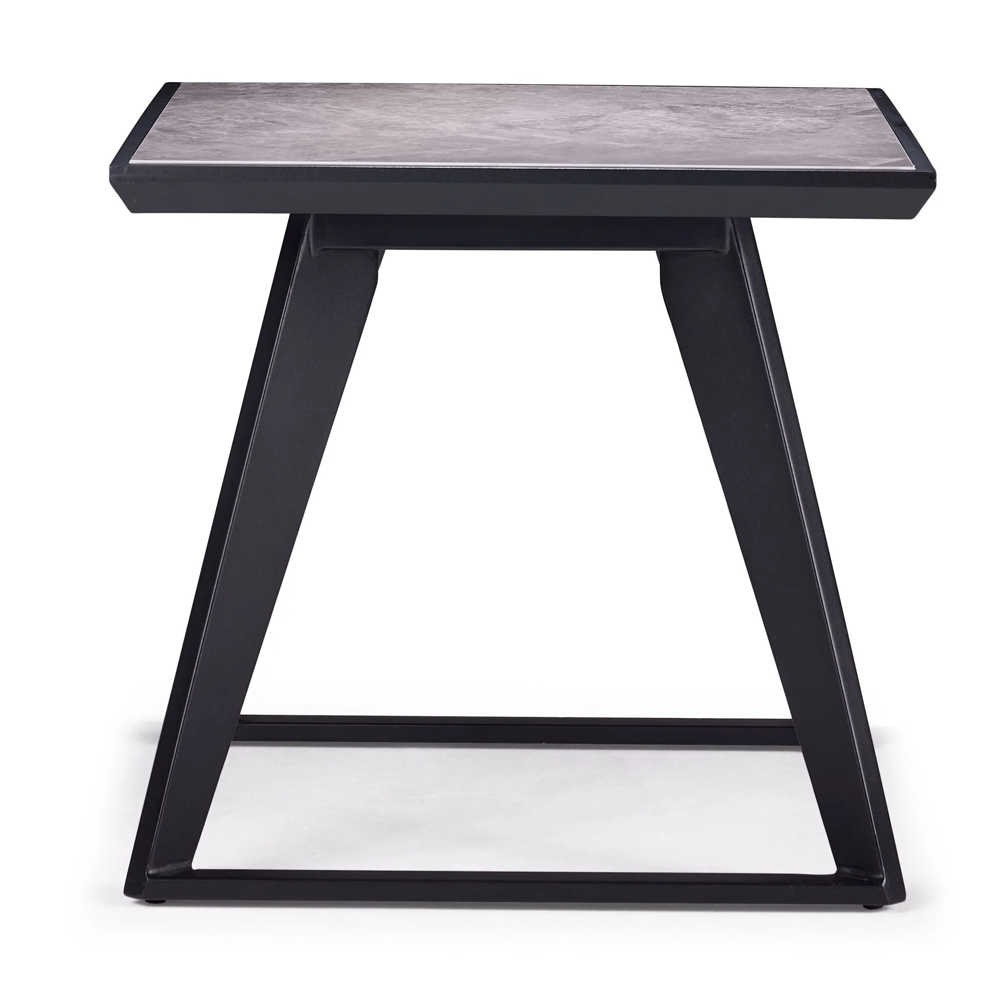 Drake 21.75" End Table - Black, Grey - Image 2