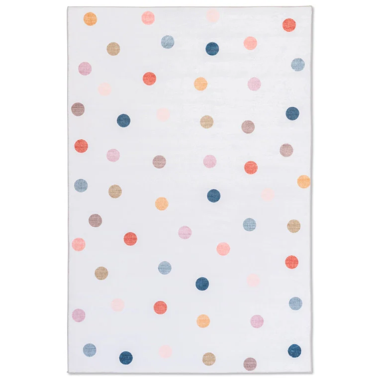 Dreamland Polka Dots Rug - 4' x 6' - Multi-Colour