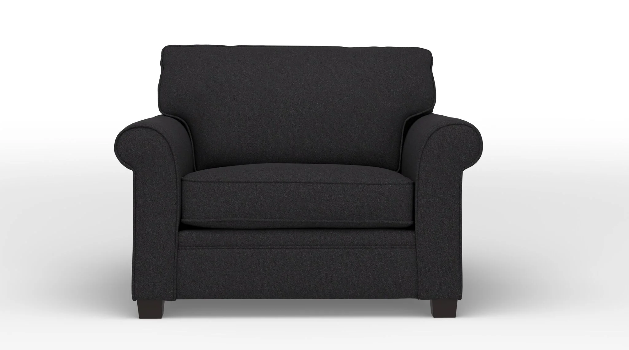 Duffield Chair and a half - Lido Dark Grey - Image 2