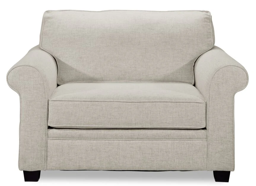 Duffield Chair and a Half - Linen - Image 2