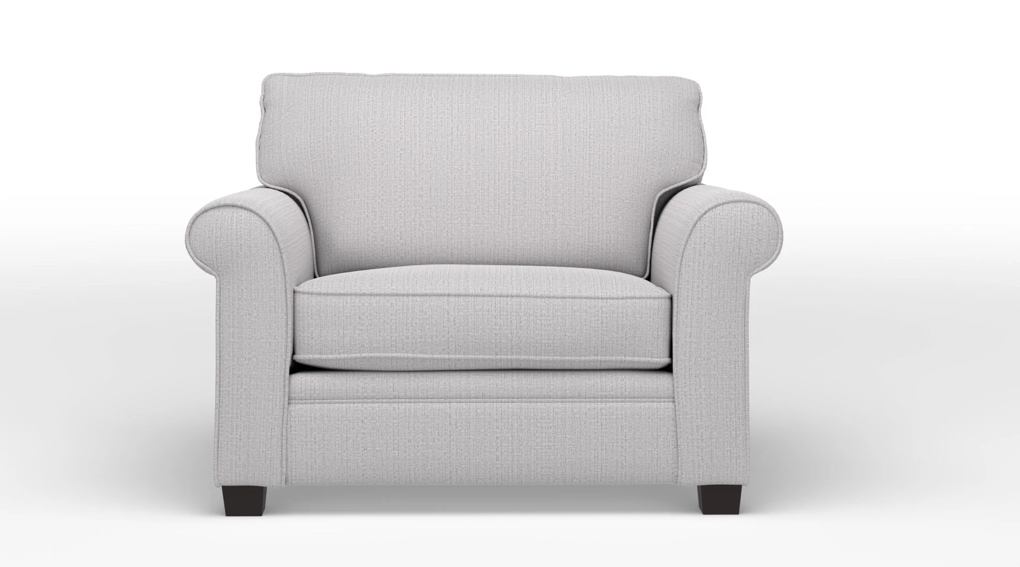 Duffield Chair and a half - Smoke Light Grey - Image 2
