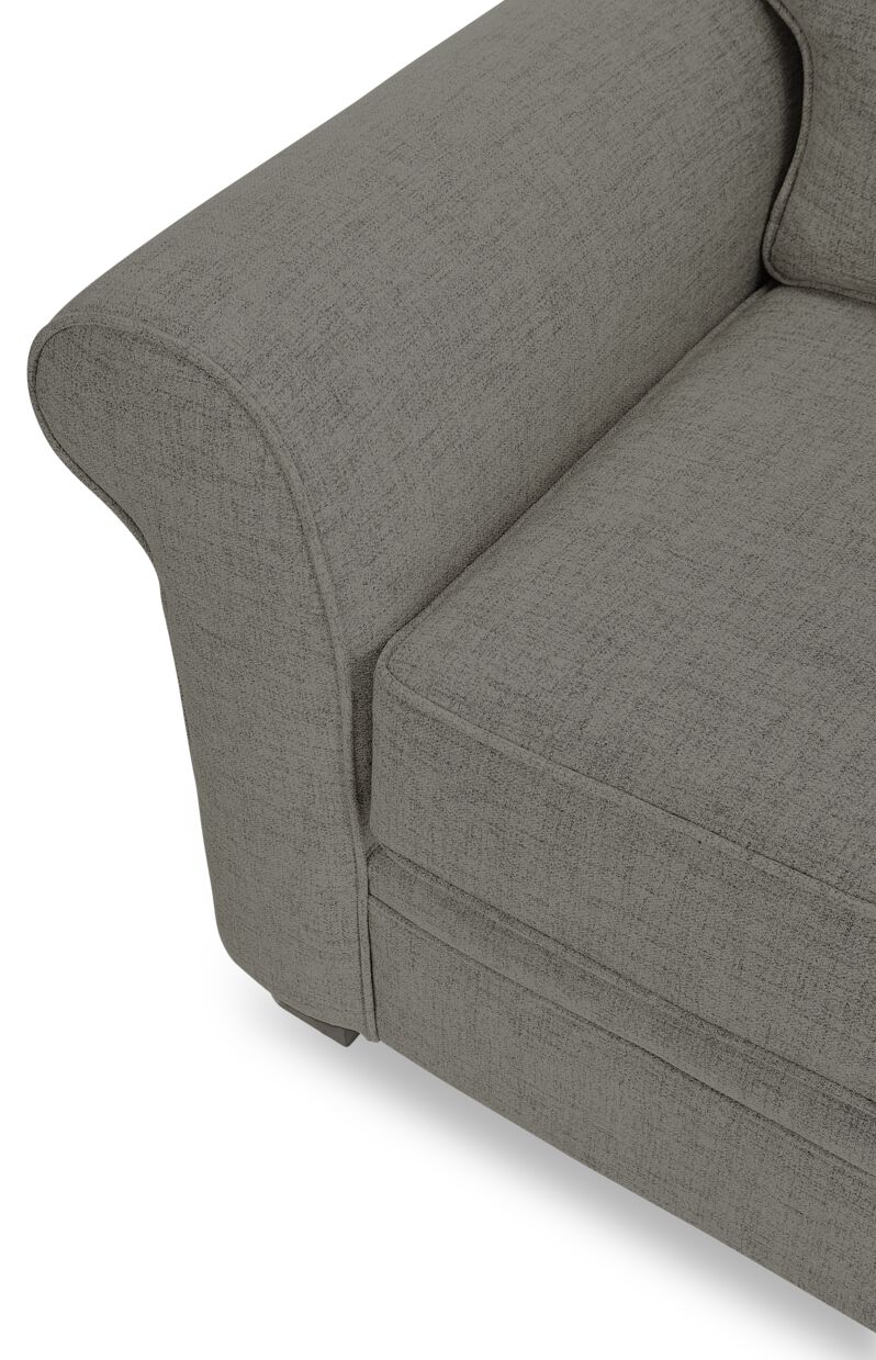 Duffield Chair and a Half - Sutton Charcoal - Image 3