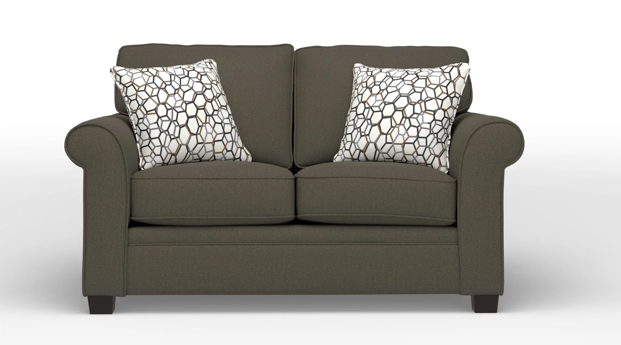 Duffield Loveseat - Arlo Brown - Image 2