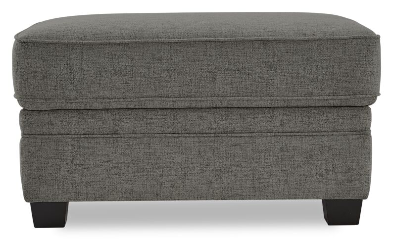 Duffield Rectangular Ottoman - Sutton Charcoal - Image 2