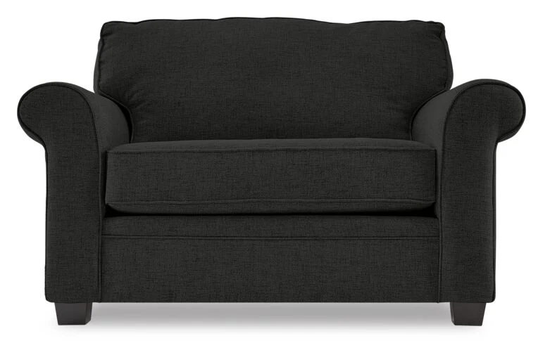 Duffield Sofa, Loveseat and Chair Set - Sutton Midnight - Image 4