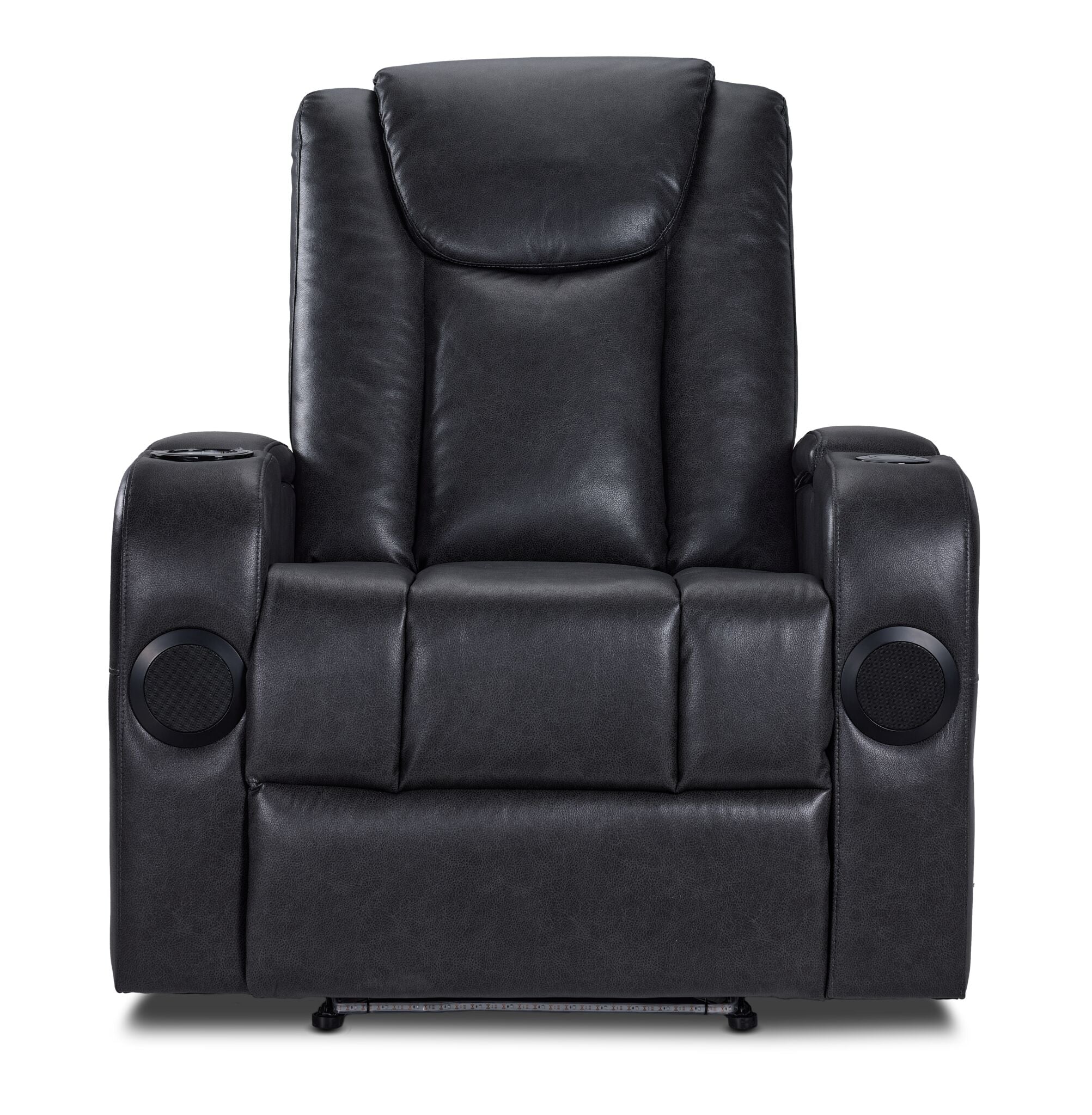 Duke Power Recliner - Grey - Image 5