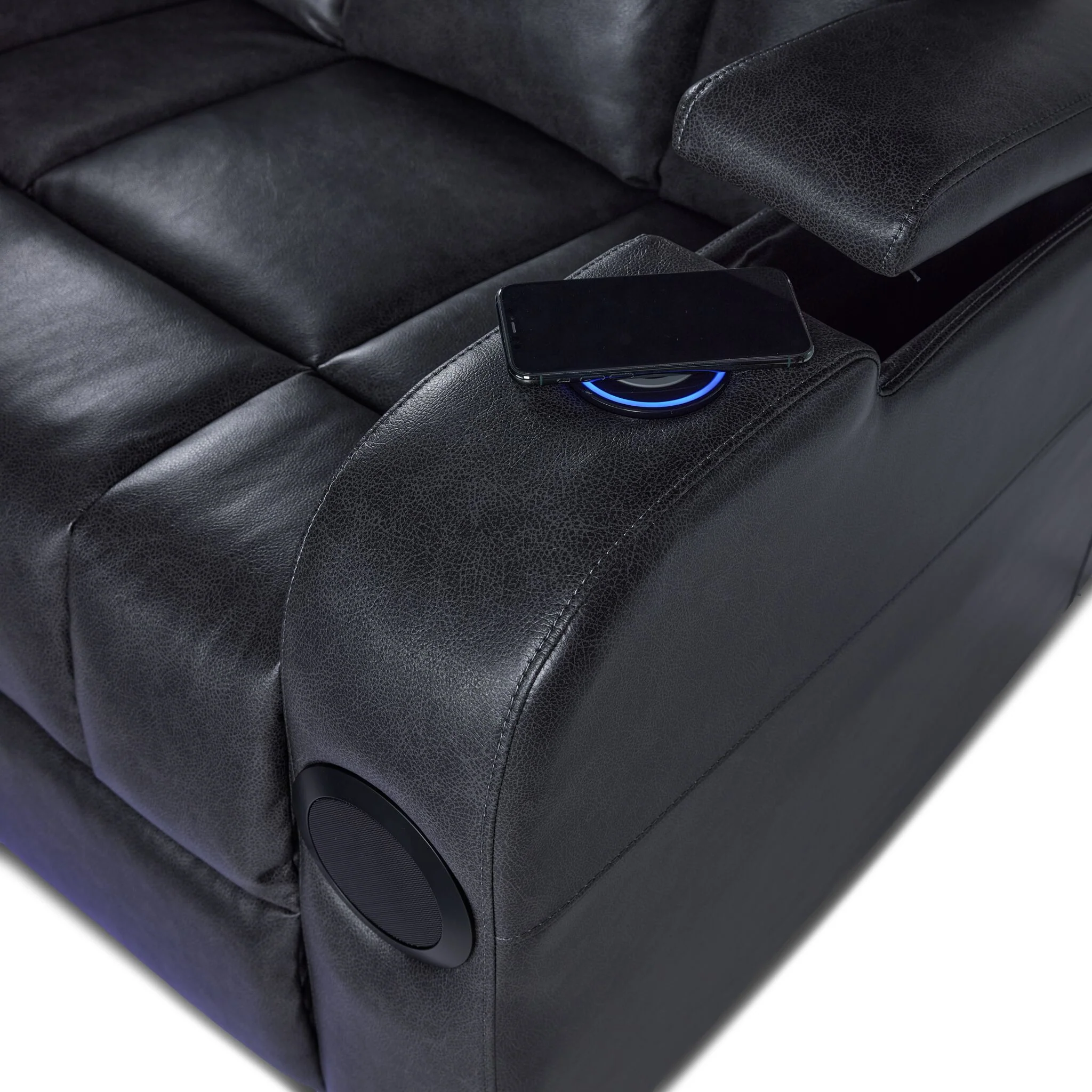 Duke Power Recliner - Grey - Image 8