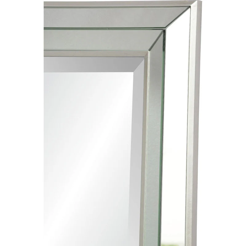 Duval Mirror - Silver Leaf - Image 3