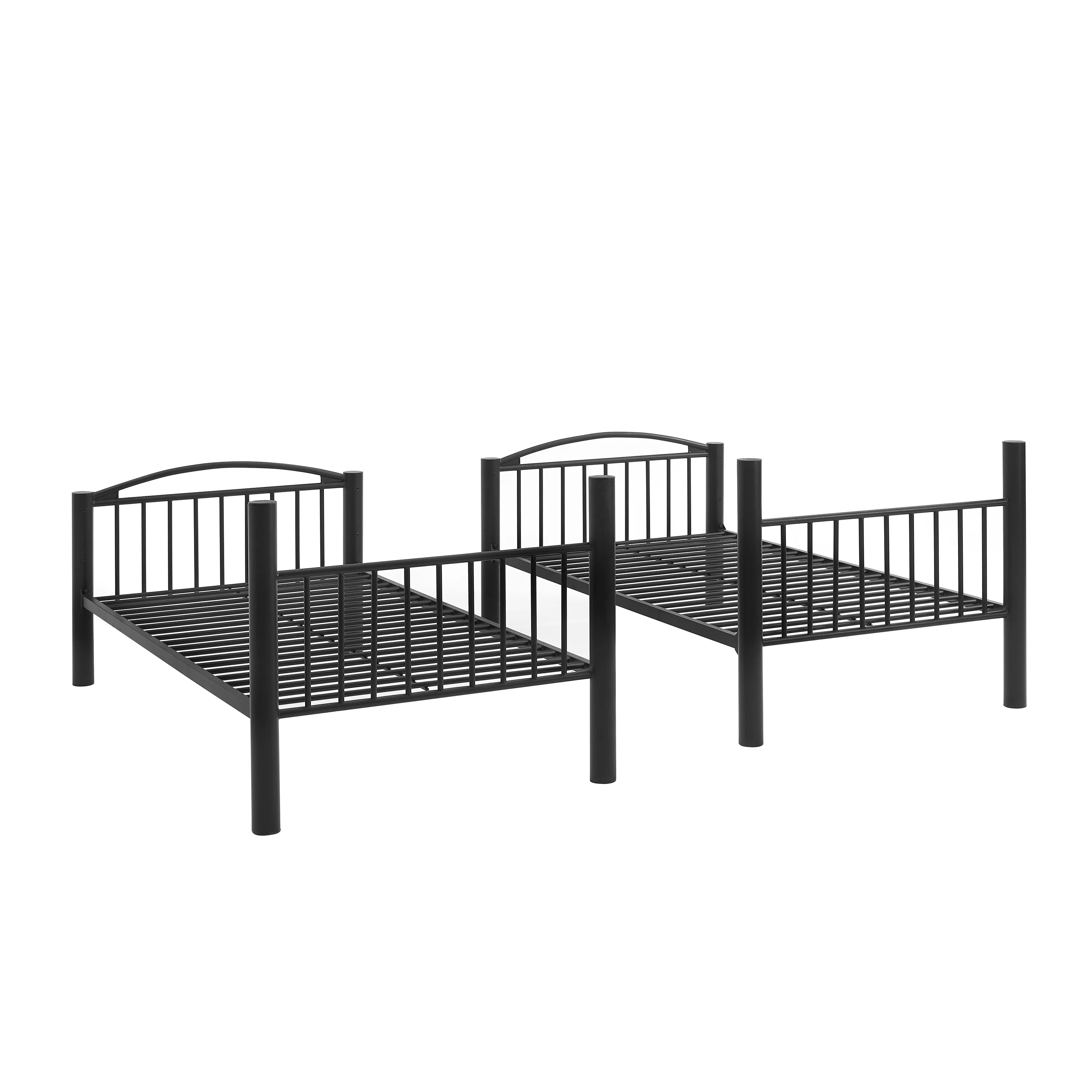 Dylan Twin Bunk Bed - Black Matte - Image 3