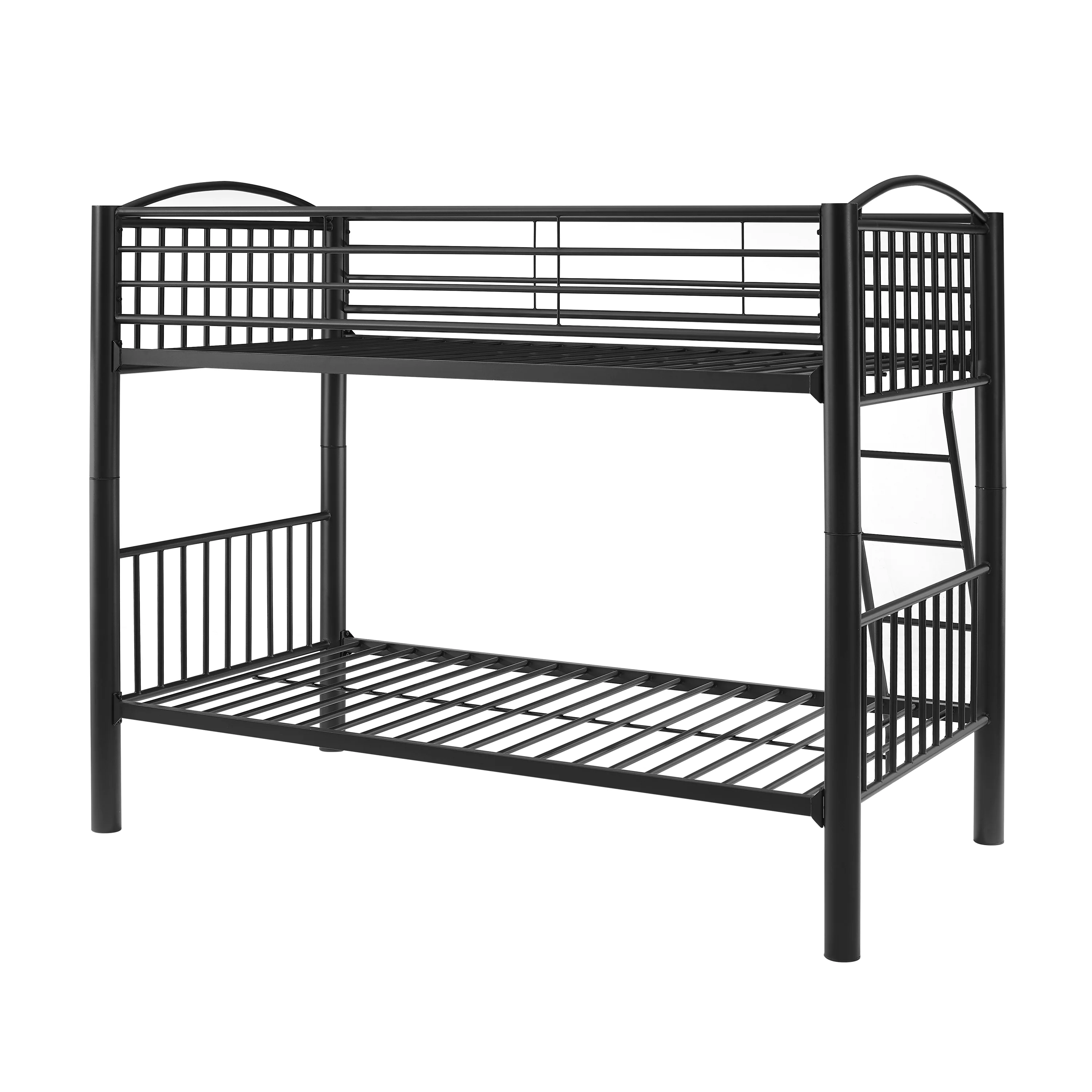Dylan Twin Bunk Bed - Black Matte - Image 6