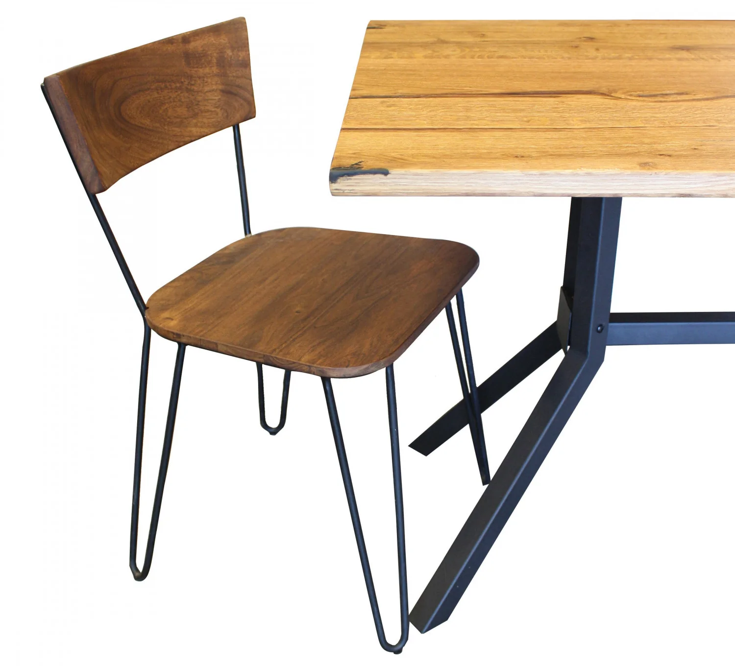 Eberlinn Dining Chair - Matte Brown - Set of Two - Image 3