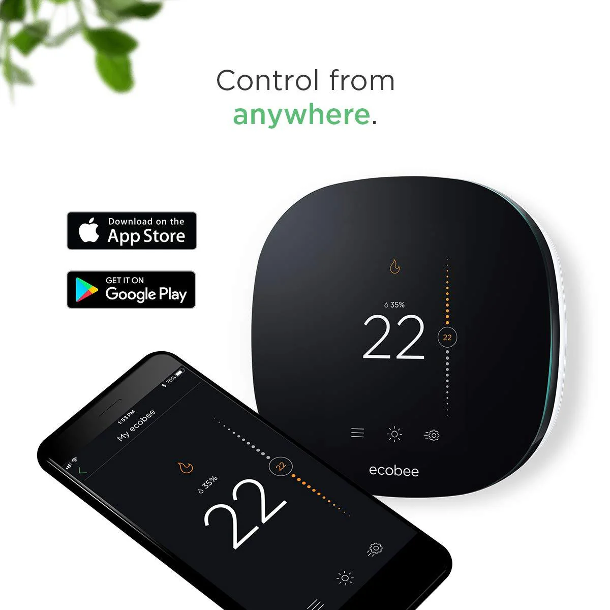 ecobee3 lite Wi-Fi Smart Thermostat - EB-STATE3LTC-02 - Image 4