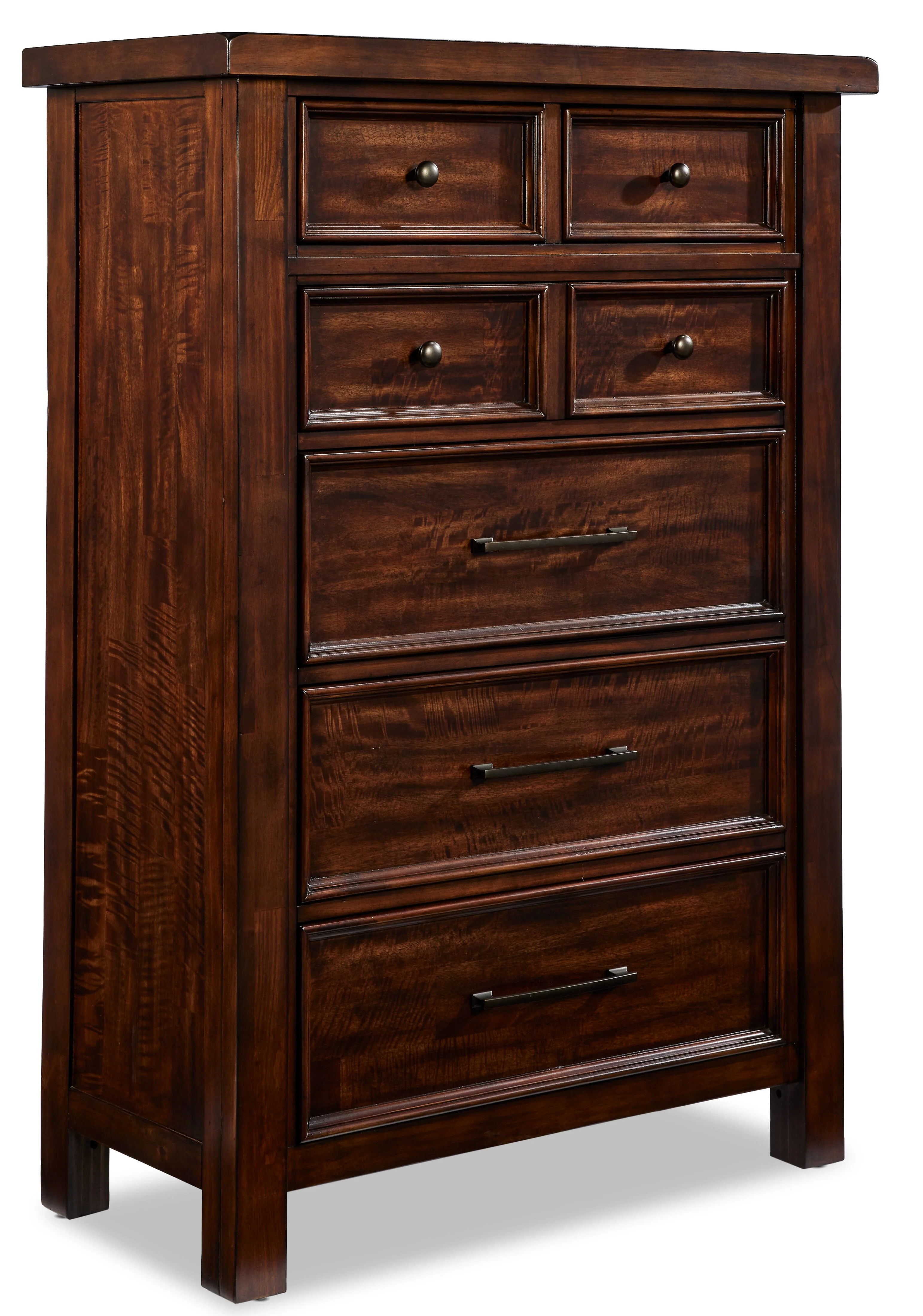 Eden 5-Piece King Storage Bedroom Package - Dark Brown - Image 4