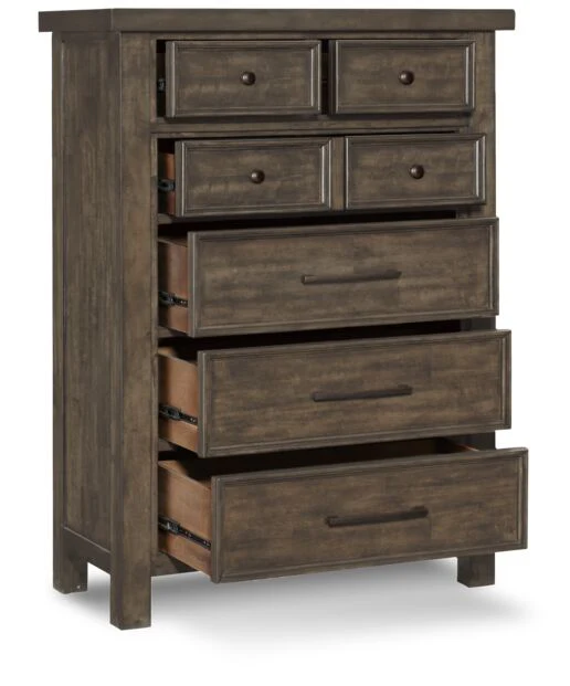 Eden 6 Drawer Chest - Grey - Image 2