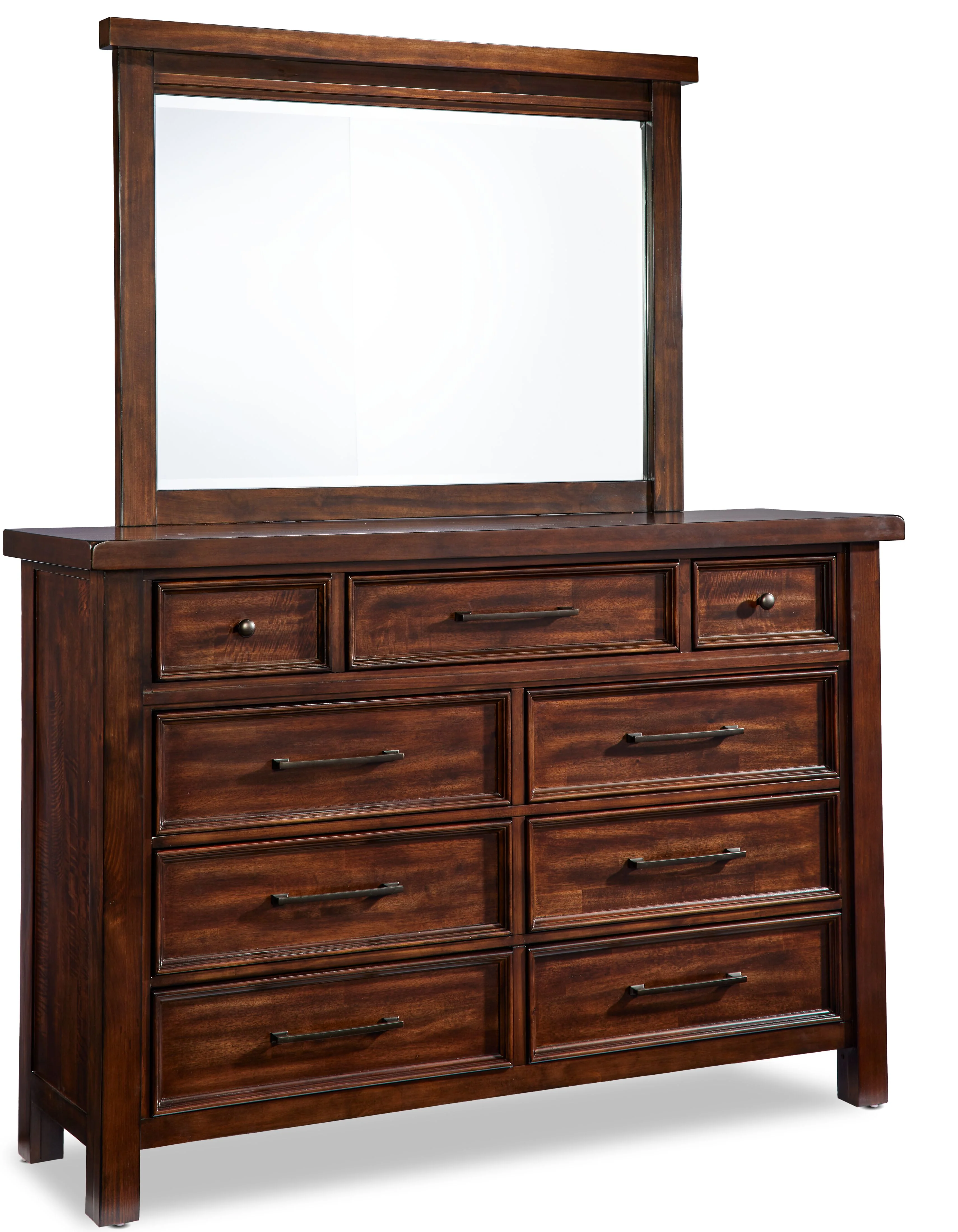 Eden 6-Piece Queen Storage Bedroom Package - Dark Brown - Image 4