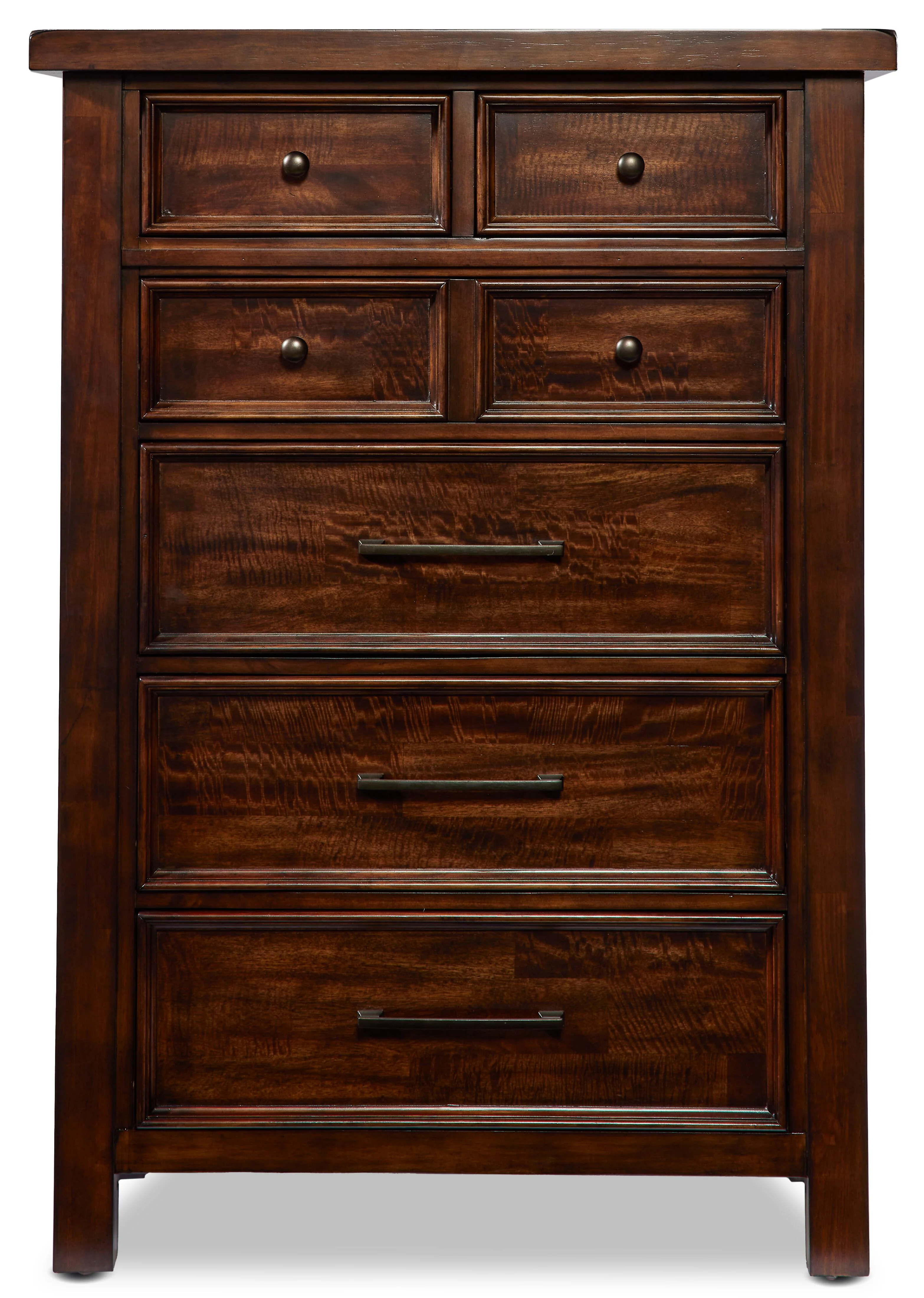 Eden 7-Drawer Chest- Dark Brown - Image 3