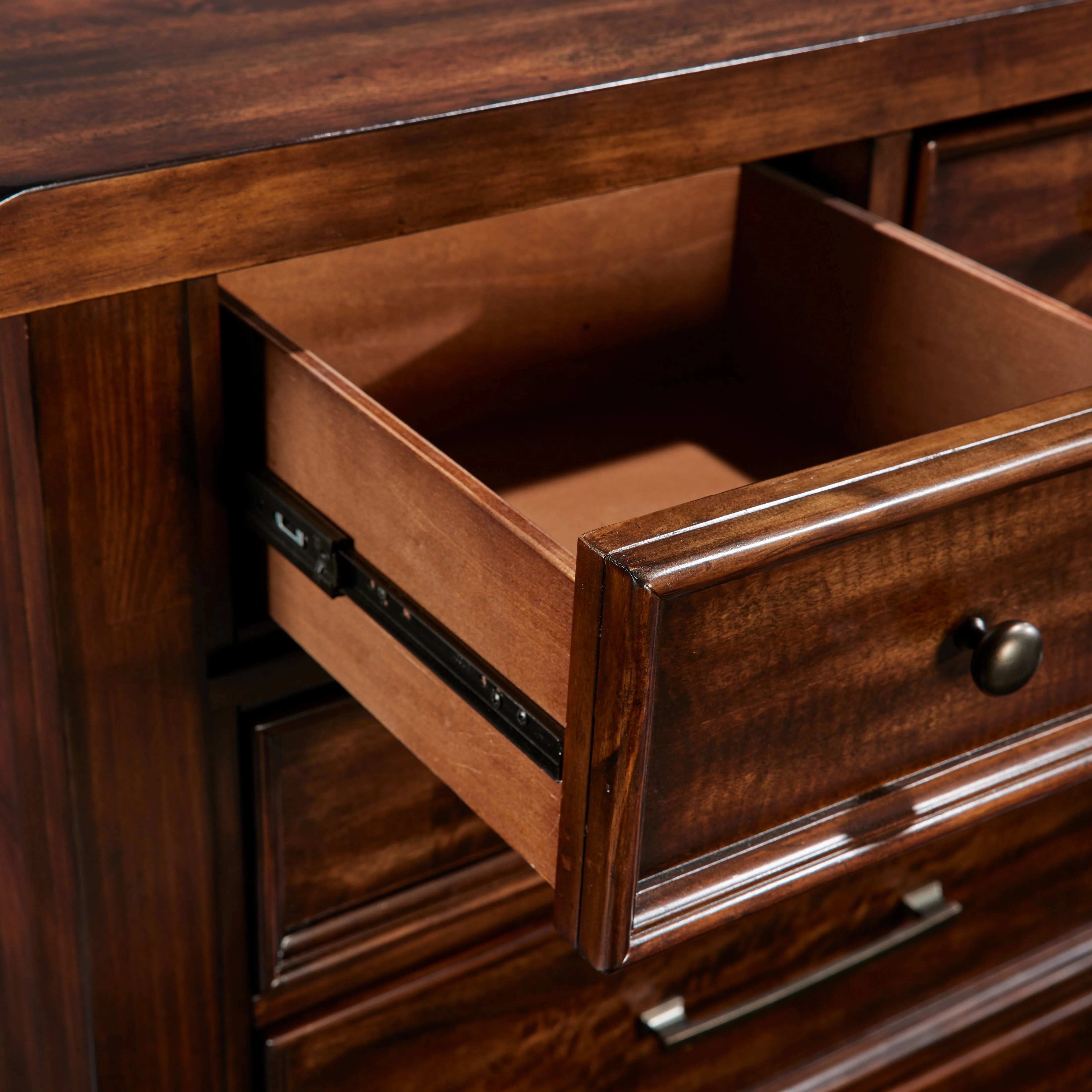 Eden 7-Drawer Chest- Dark Brown - Image 4