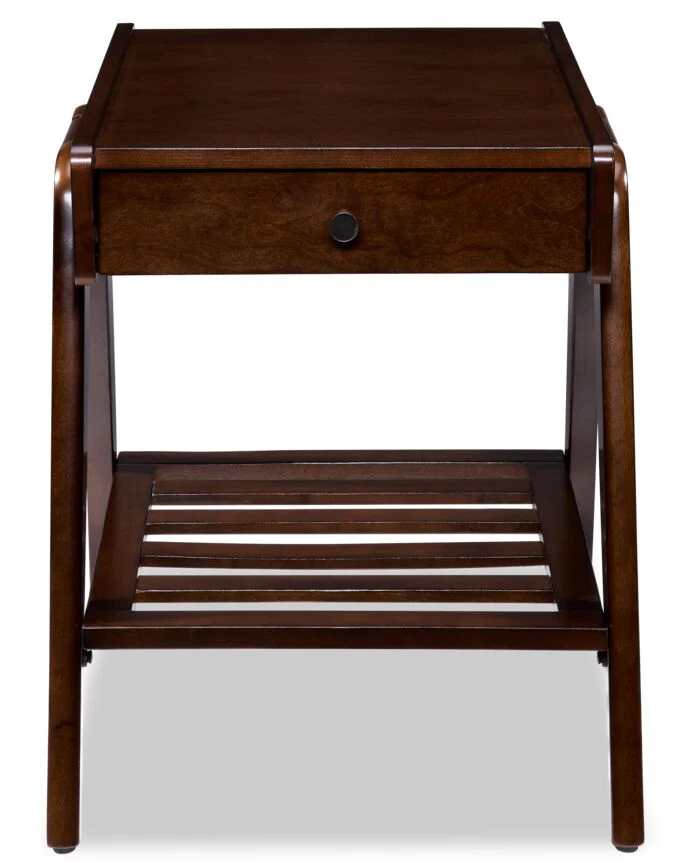 Eden End Table - Walnut - Image 3