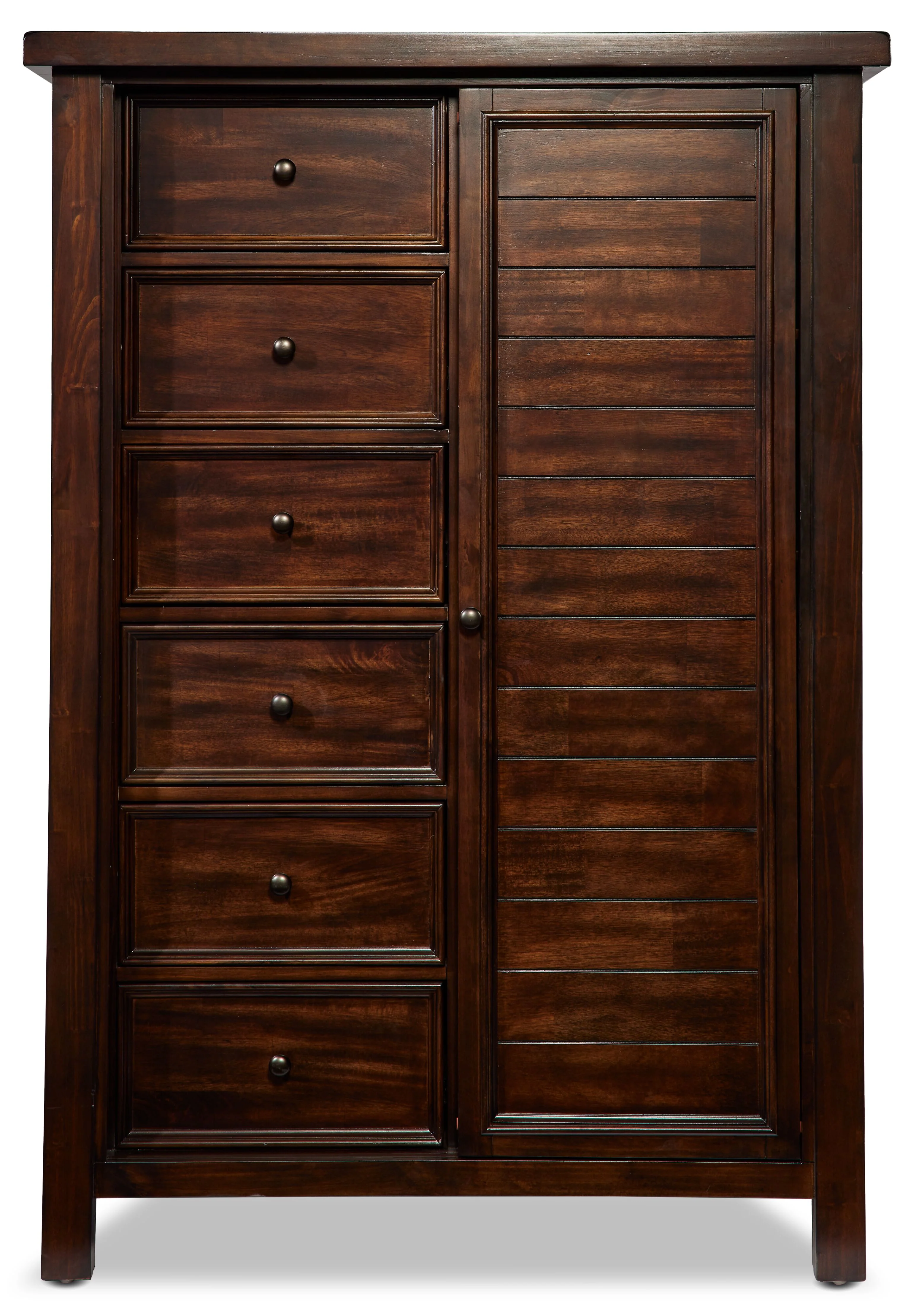 Eden Wardrobe- Dark Brown - Image 2