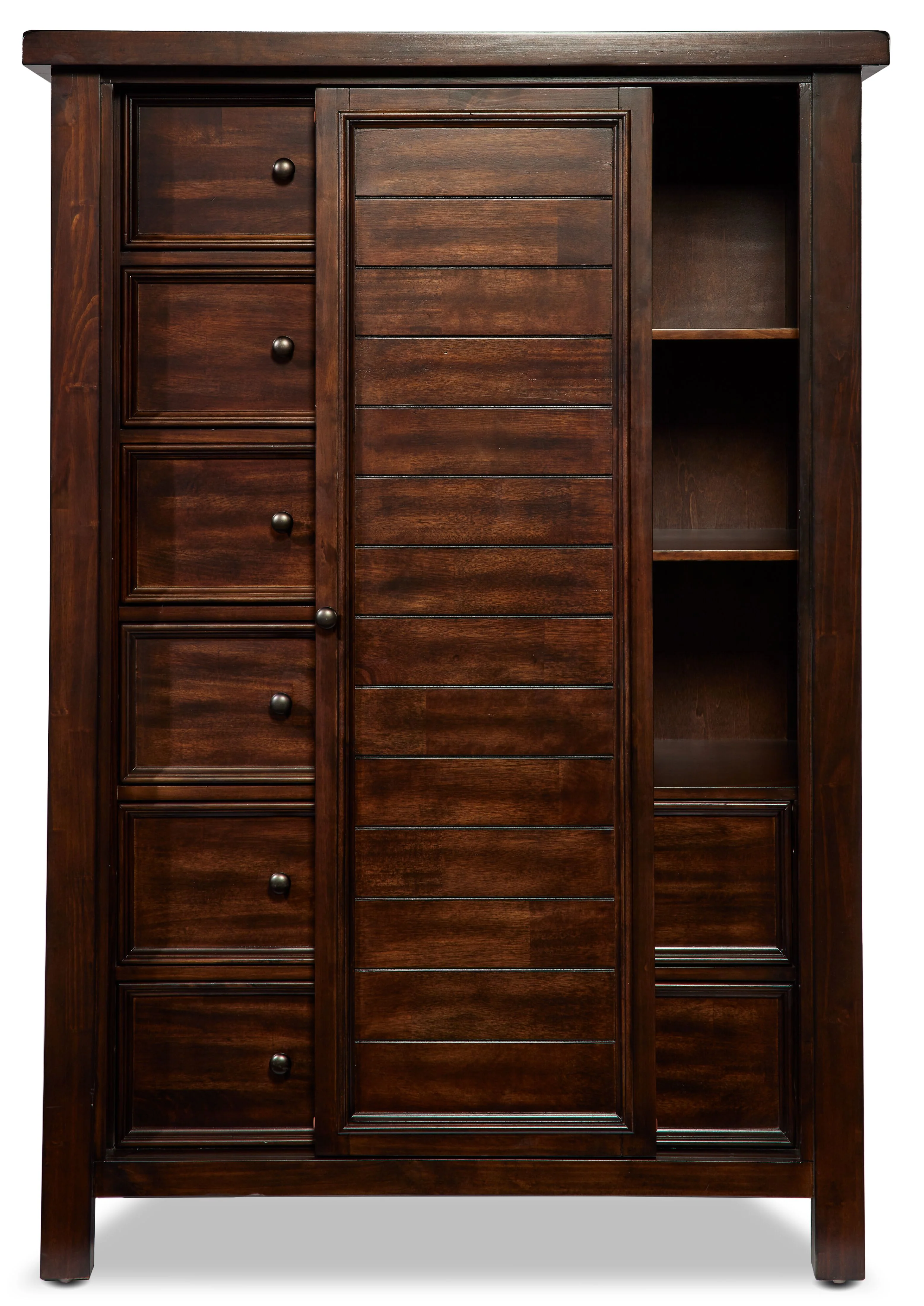 Eden Wardrobe- Dark Brown - Image 5
