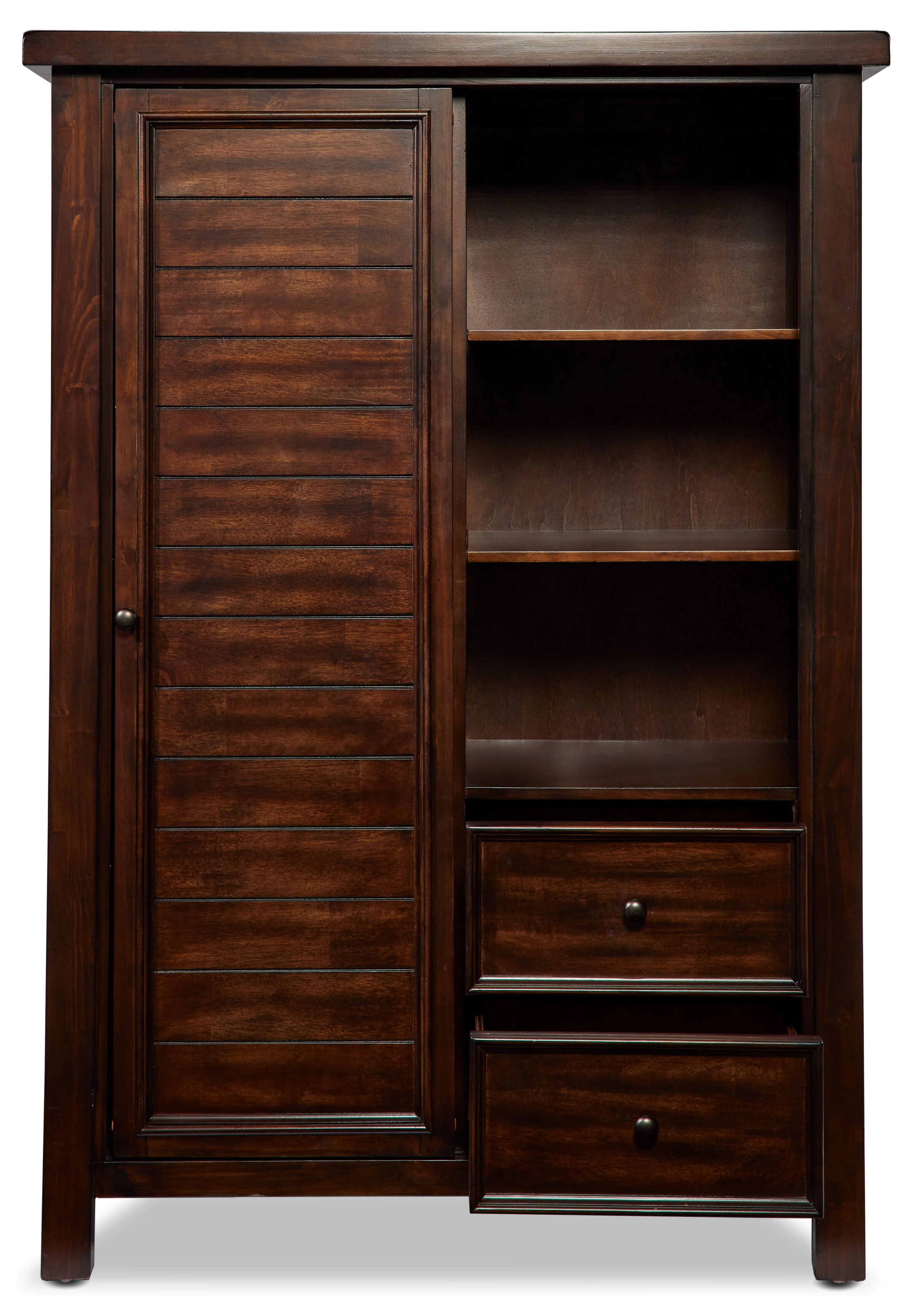 Eden Wardrobe- Dark Brown - Image 6