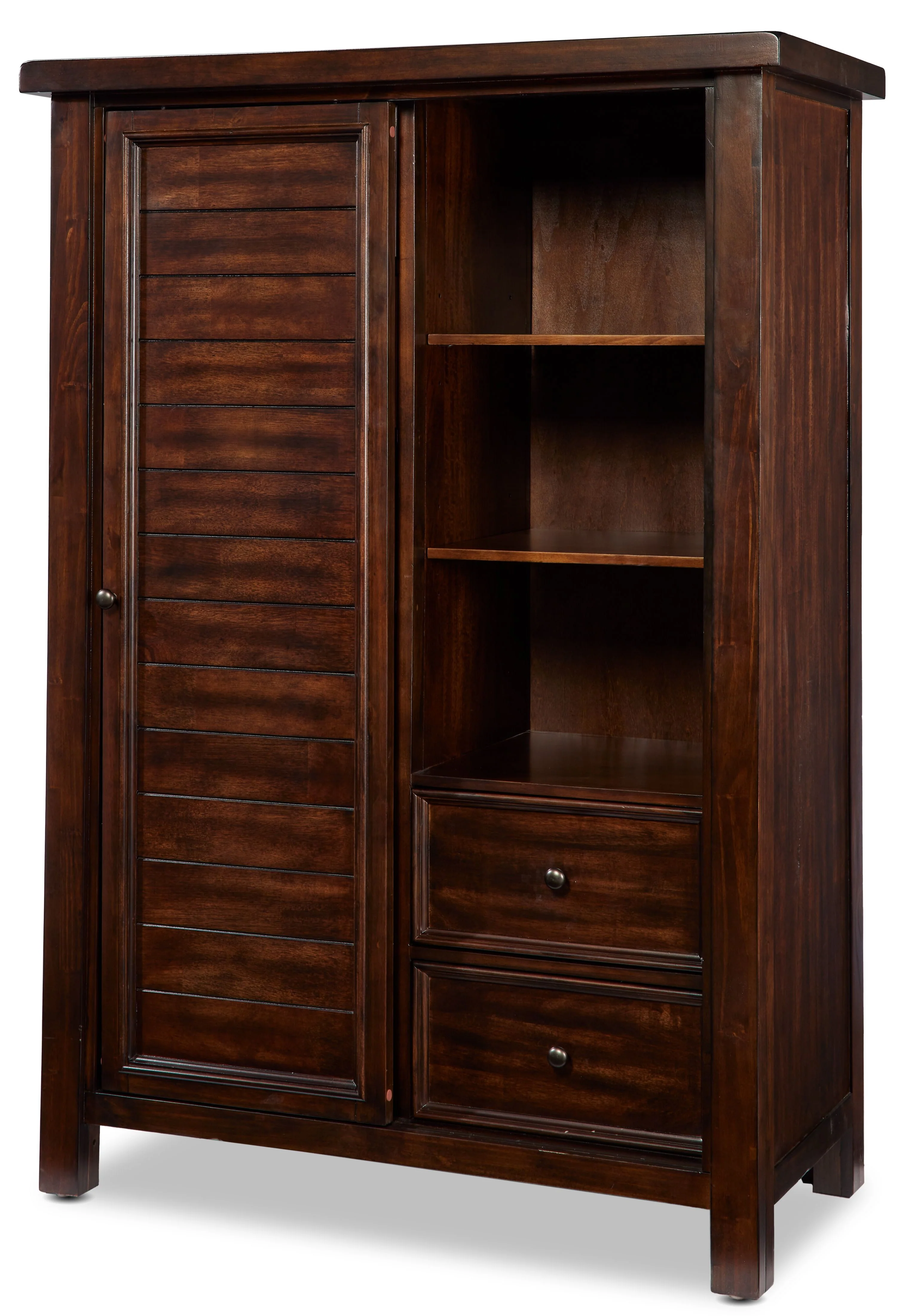 Eden Wardrobe- Dark Brown - Image 7