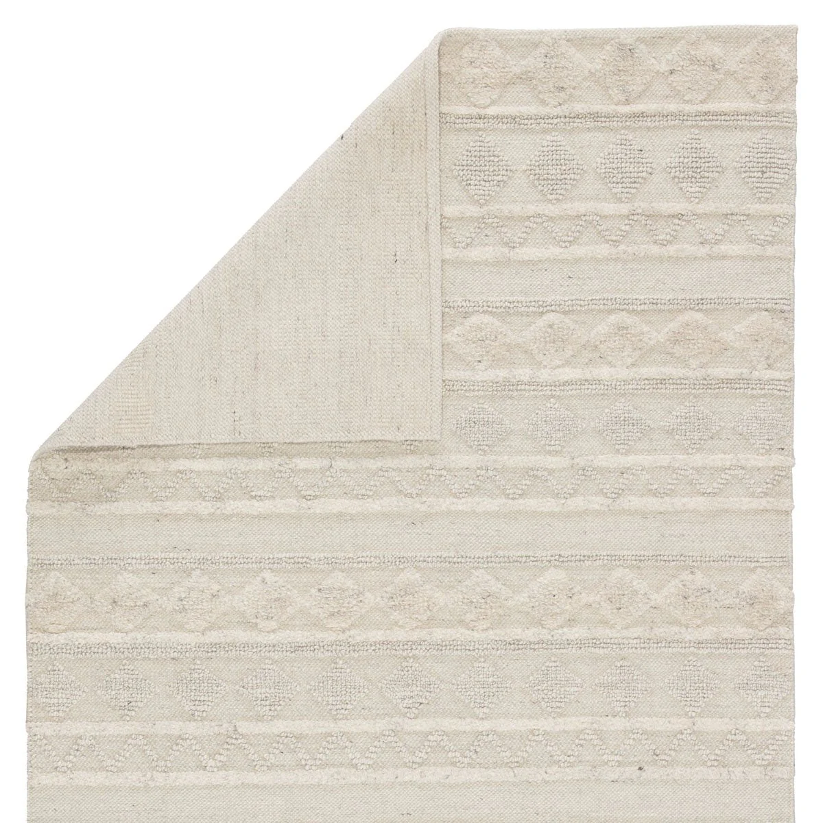 Egialias Area Rug - 8'10" X 12' - Ivory/Light Grey - Image 3