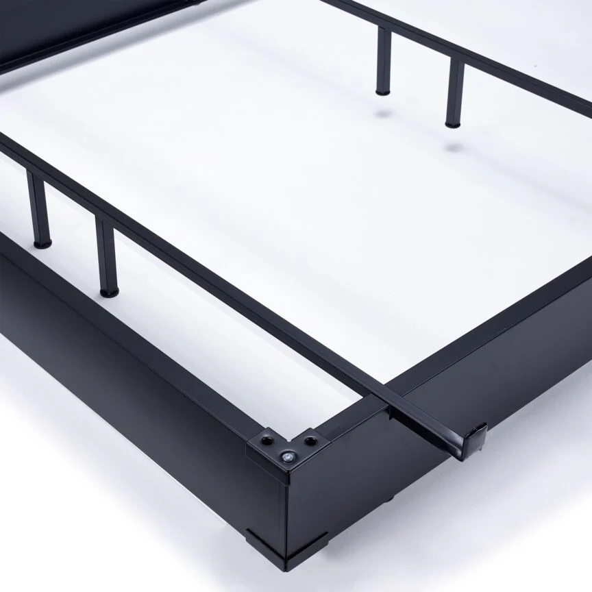 Elara 6" Full Platform Bed Base - Black - Image 3