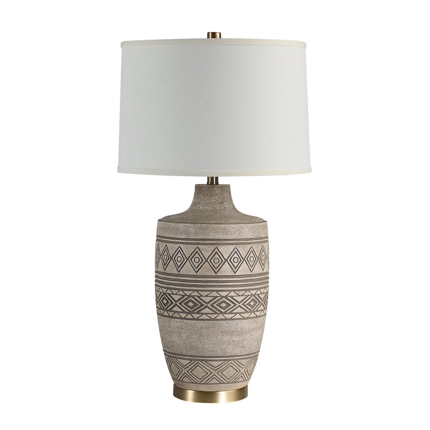 Elare Table Lamp - Beige with Wash