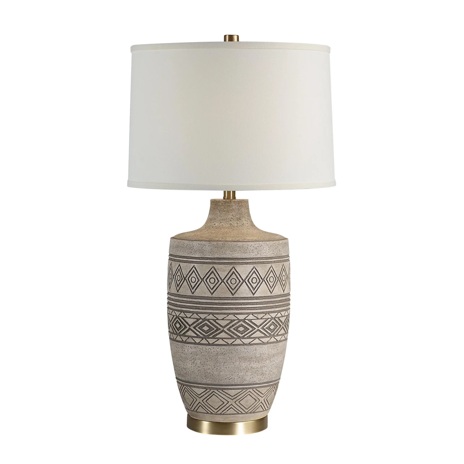 Elare Table Lamp - Beige with Wash - Image 3