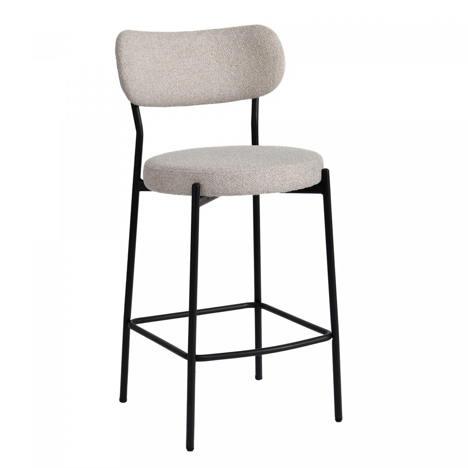 Eldra Counter Stool - Bone White - Set of Two - Image 4