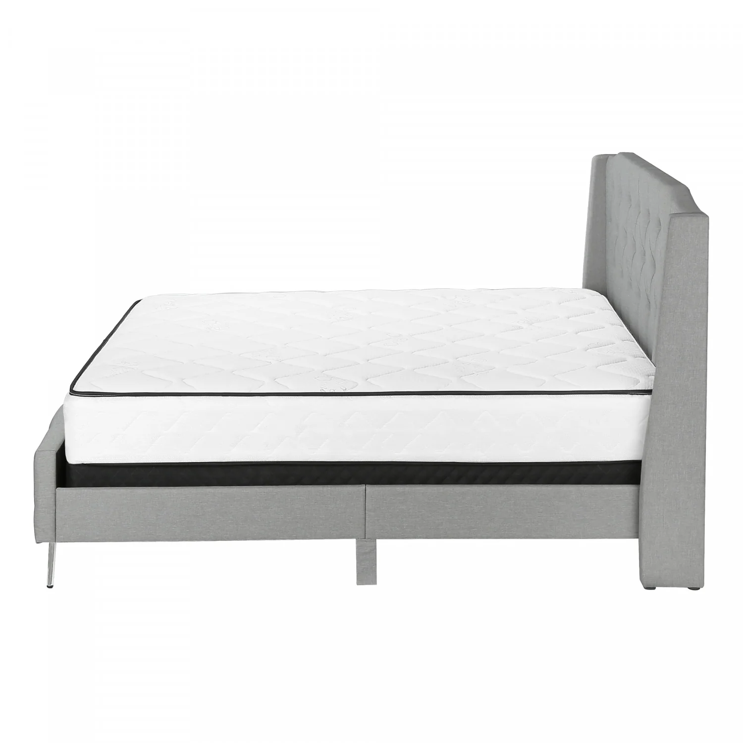 Eleanor Queen Bed - Grey - Image 7