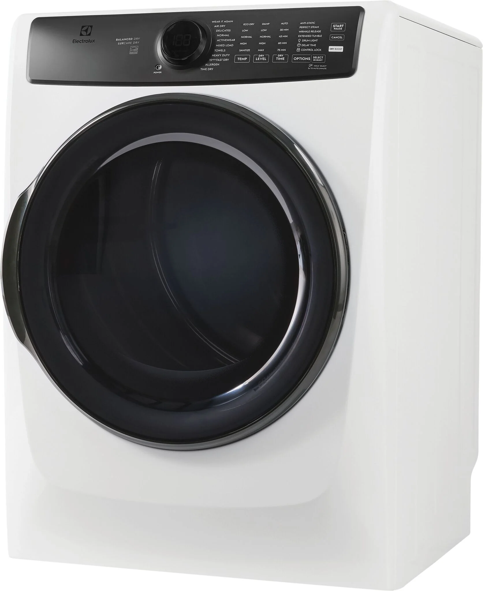 Electrolux Matte White Front Load Perfect Steam™ Gas Dryer with LuxCare® Dry and Instant Refresh (8.0 Cu. Ft.) - ELFG7738MW - Image 2