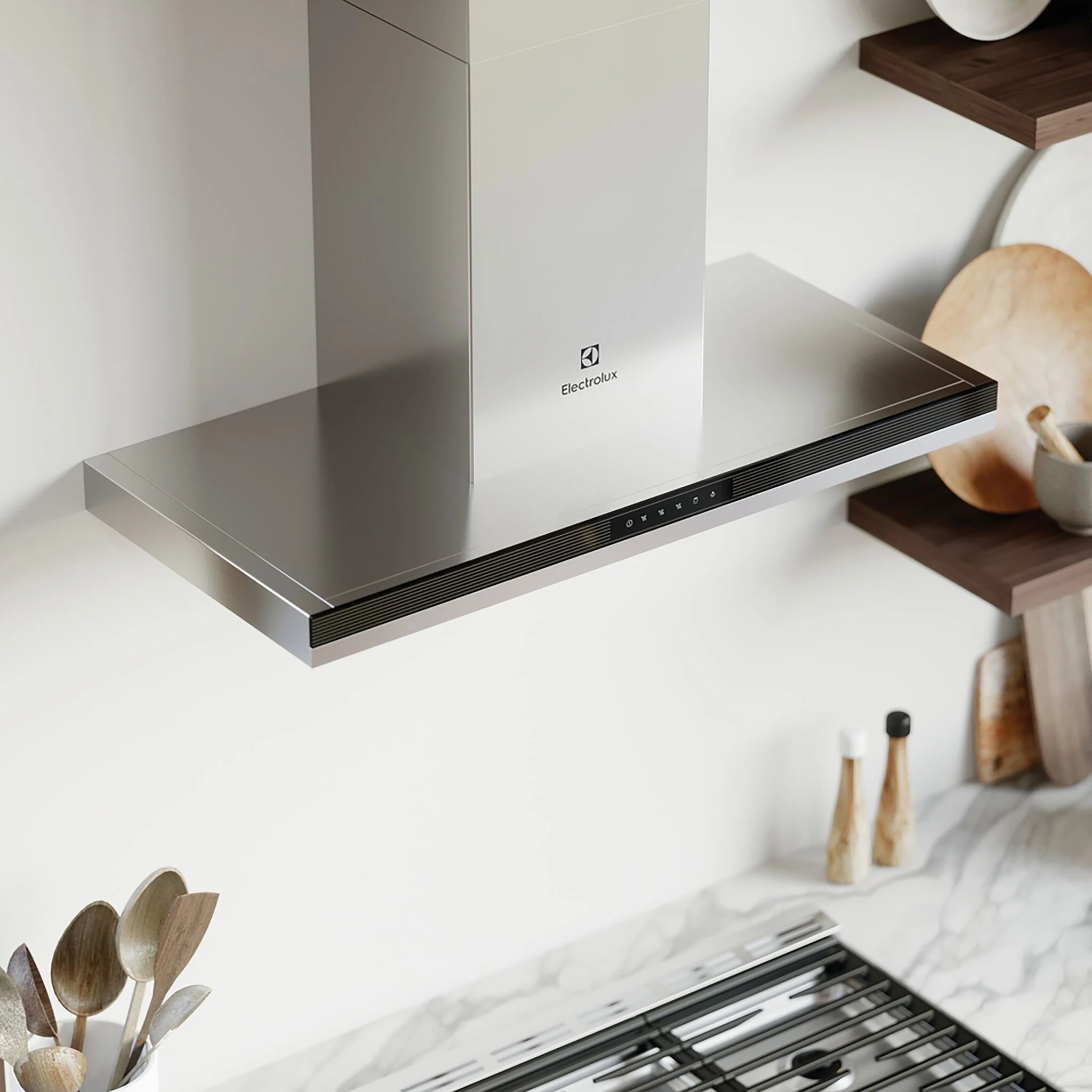 Electrolux Stainless Steel 30" 412 CFM Wall-Mount T Shape Hood - ECVW3062AS - Image 2