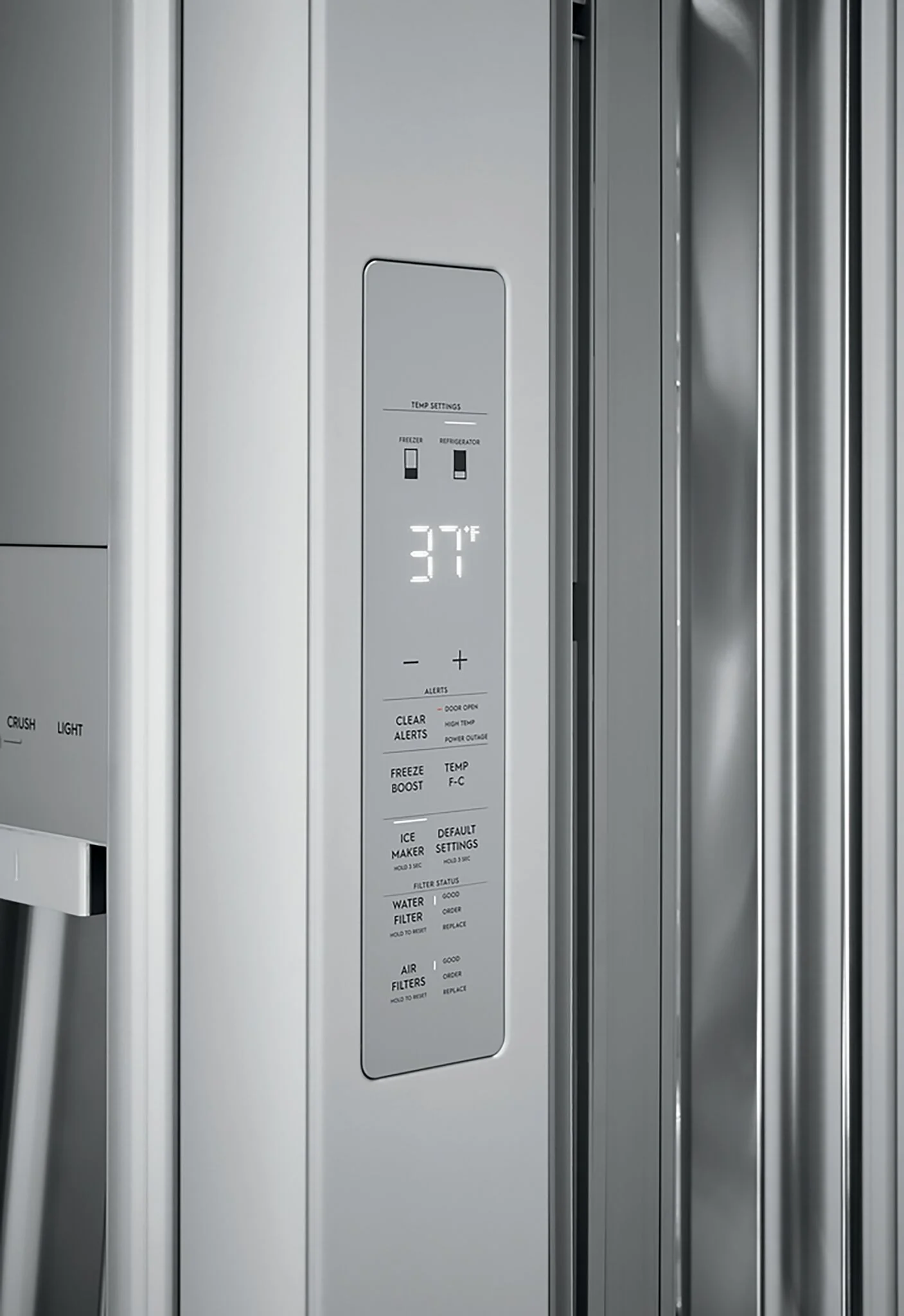 Electrolux 36" 21.4 Cu. Ft. Stainless Steel 4-Door French Door Refrigerator - ERMC2295AS - Image 7