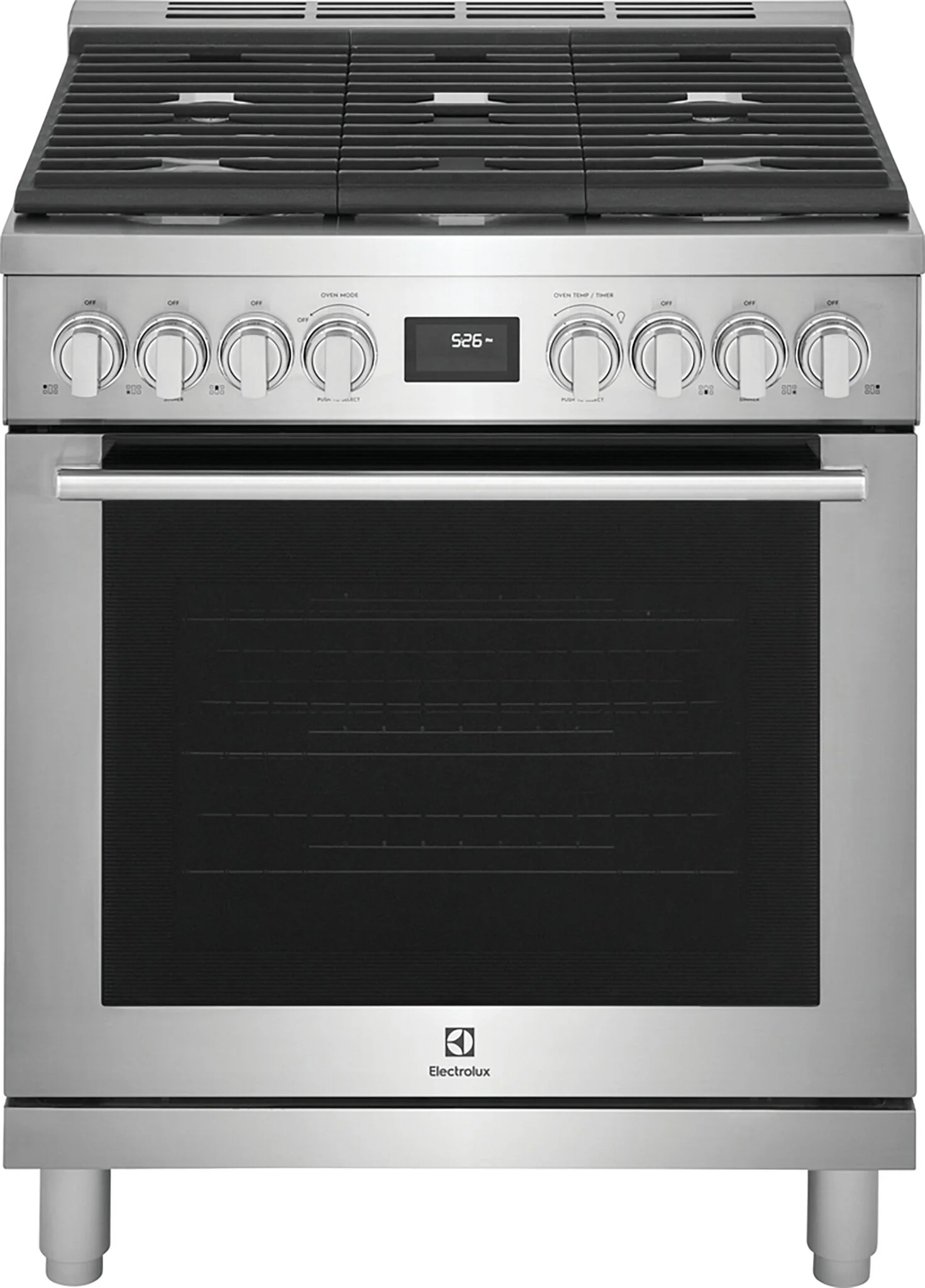 Electrolux Stainless Steel Freestanding Dual-Fuel Range (4.6 Cu. Ft.) - ECFD3068AS - Image 9