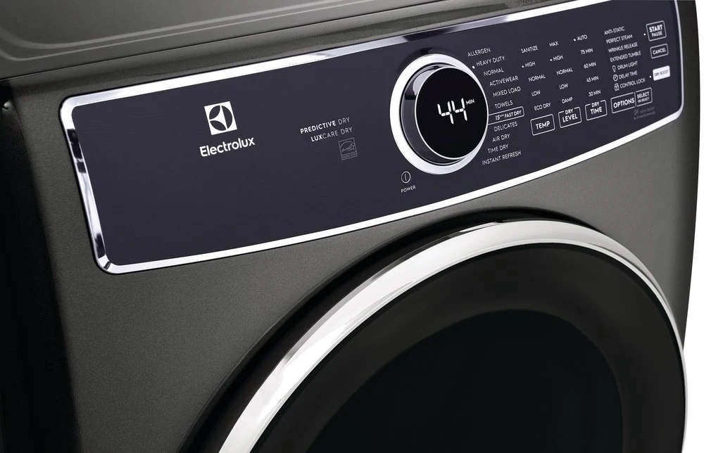 Electrolux Titanium Front Load Gas Steam Dryer (8.0 Cu. Ft.) - ELFG7637AT - Image 4