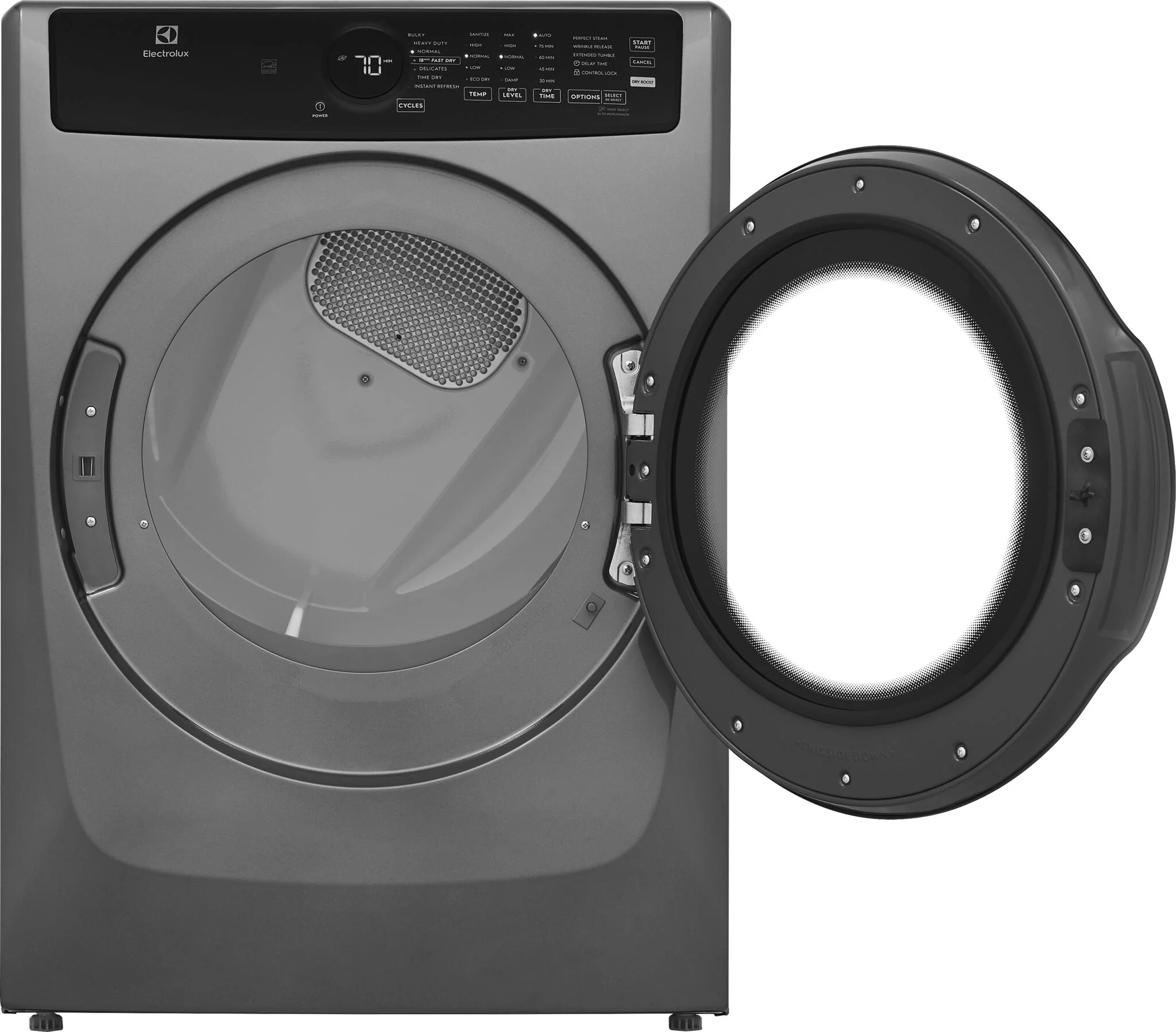 Electrolux Titanium Front Load Perfect Steam™ Electric Dryer with Instant Refresh (8.0 Cu. Ft) - ELFE743CAT - Image 4