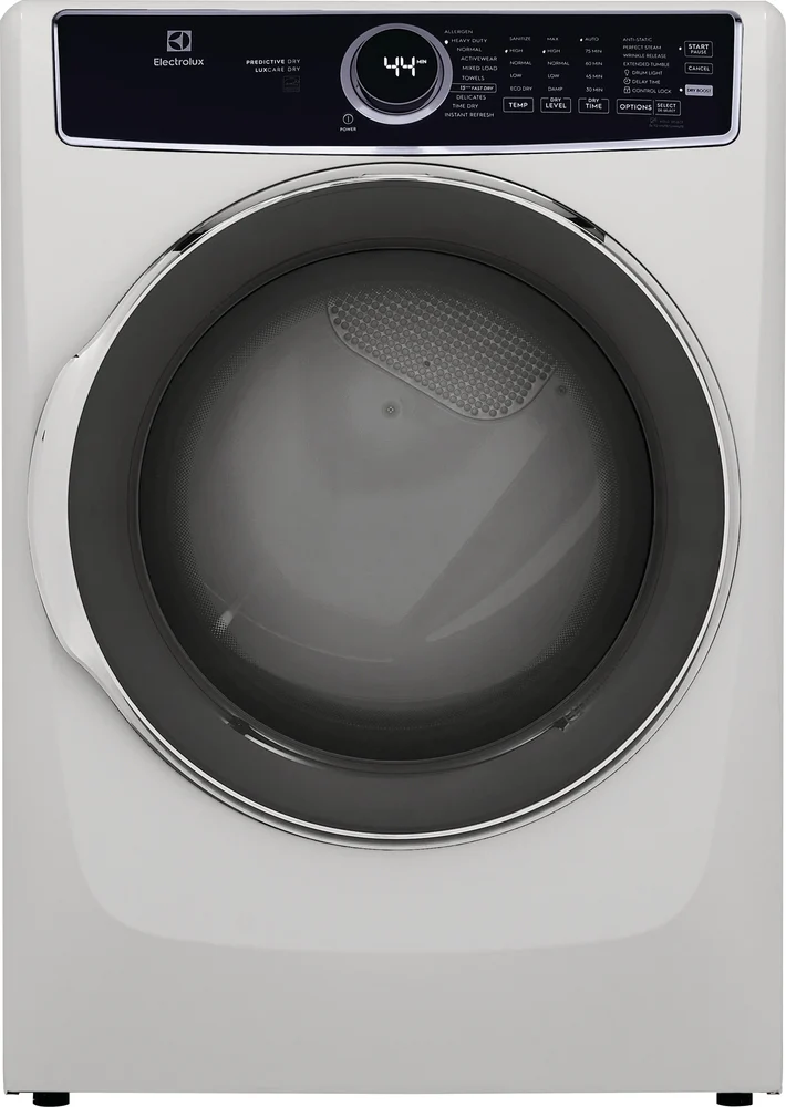 Electrolux White Front Load Electric Steam Dryer (8.0 Cu. Ft.) - ELFE753CAW - Image 2