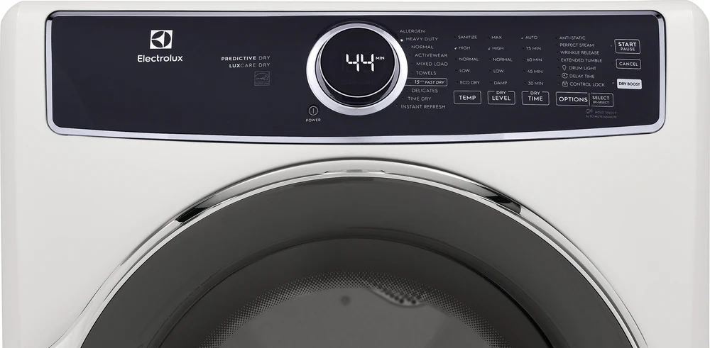 Electrolux White Front Load Electric Steam Dryer (8.0 Cu. Ft.) - ELFE753CAW - Image 4