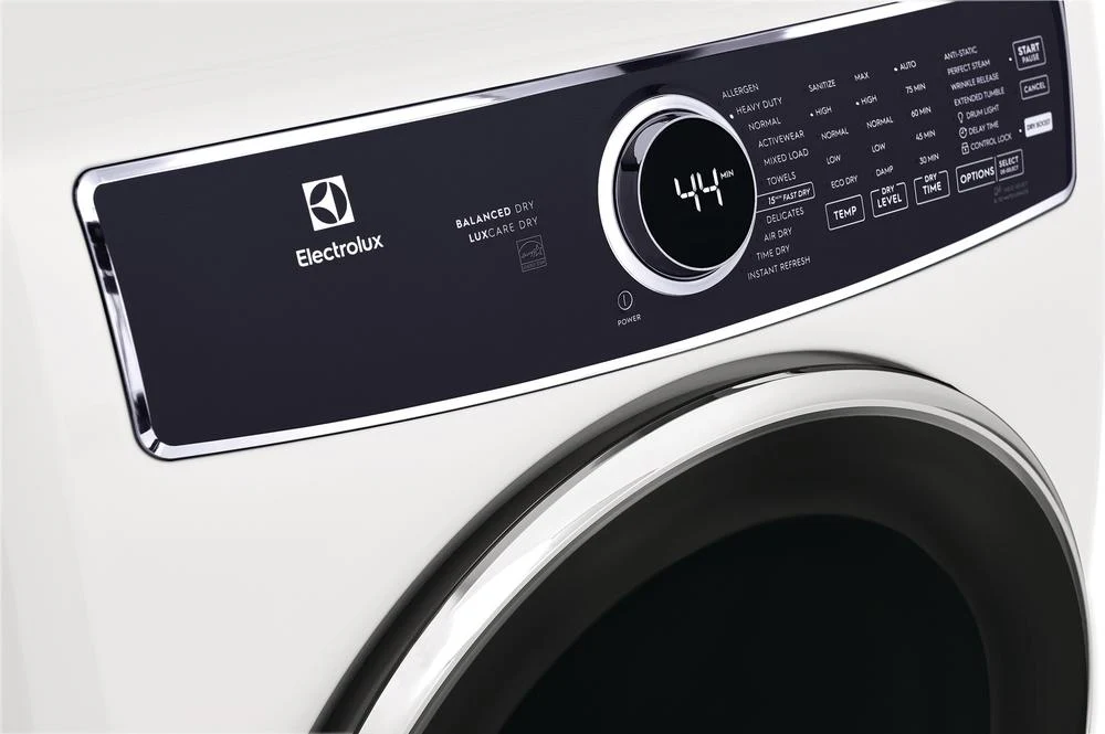 Electrolux White Front Load Electric Steam Dryer (8.0 Cu. Ft.) - ELFE763CAW - Image 4