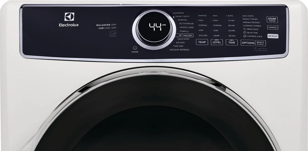 Electrolux White Front Load Electric Steam Dryer (8.0 Cu. Ft.) - ELFE763CAW - Image 5