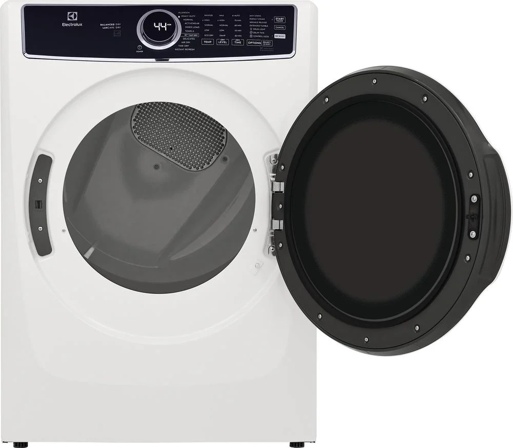 Electrolux White Front Load Electric Steam Dryer (8.0 Cu. Ft.) - ELFE763CAW - Image 8