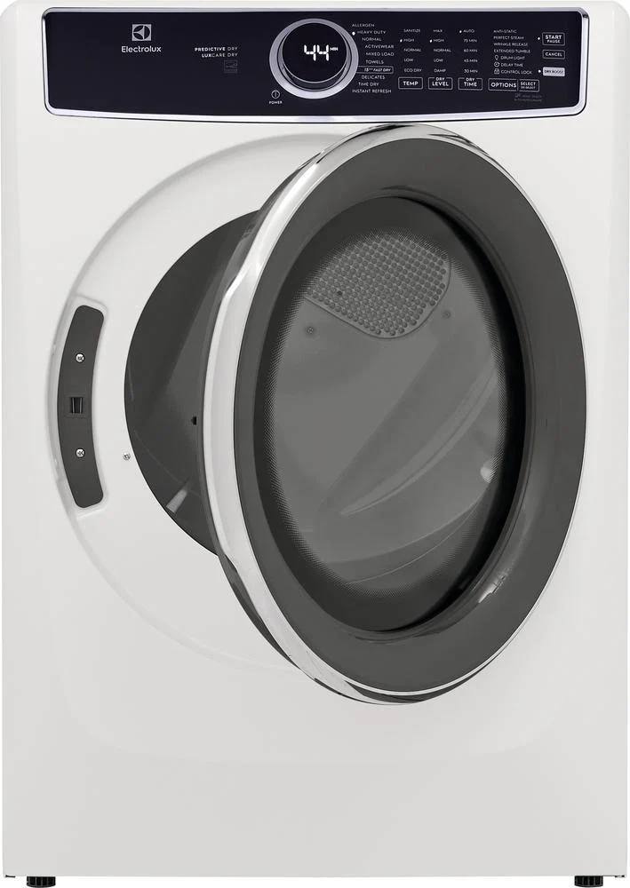Electrolux White Front Load Gas Steam Dryer (8.0 Cu. Ft.) - ELFG7537AW - Image 5