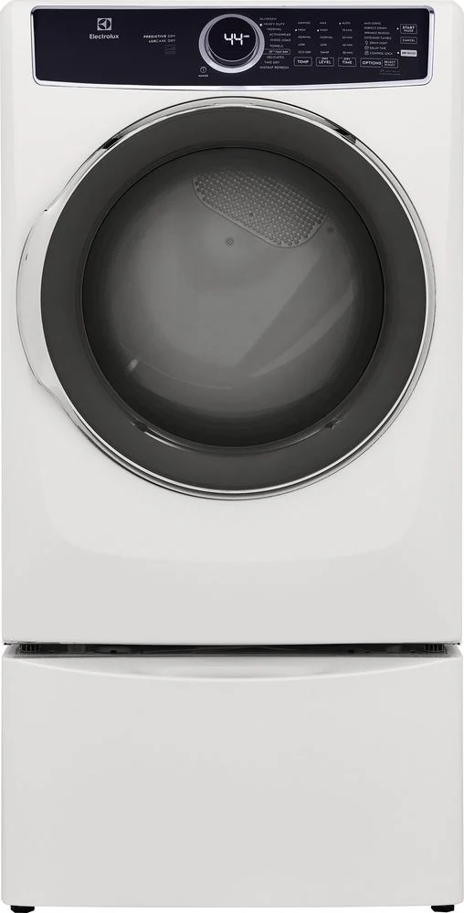 Electrolux White Front Load Gas Steam Dryer (8.0 Cu. Ft.) - ELFG7537AW - Image 8