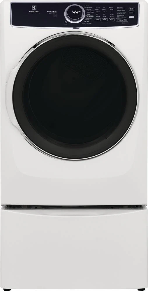 Electrolux White Front Load Gas Steam Dryer (8.0 Cu. Ft.) - ELFG7637AW - Image 10