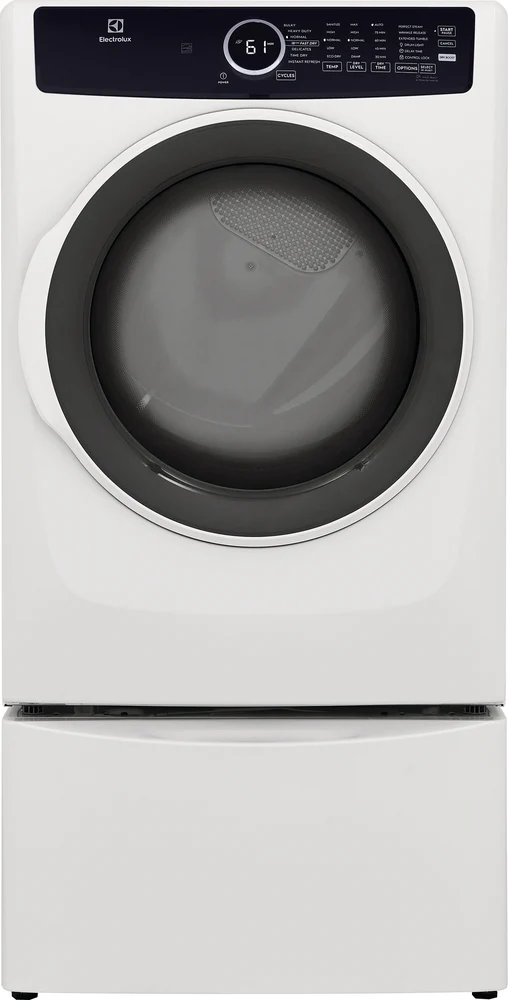 Electrolux White Front Load Steam Gas Dryer 8.0 Cu. Ft. - ELFG7437AW - Image 7